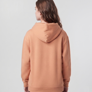 Sweat à capuche zippé pour femme, 100% coton, coupe lourde, épaules tombantes, style streetwear décontracté, fabrication sous marque privée - Product Image 6