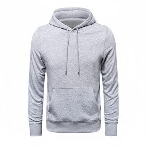 Sudadera con Capucha Unisex de Lujo 100% Algodón 300gsm, Hombro Caído, con Bolsillo, Gruesa, de Invierno, de Secado Rápido, con Logotipo Bordado Personalizado - Product Image 1