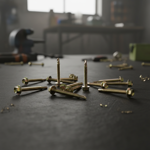 Vis autoperceuse à tête hexagonale en acier au carbone PDC classe 8, filetage standard, revêtement en zinc galvanisé, pouces, personnalisable - Product Image 1