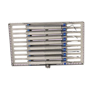 Kit de Periotomos Flexibles de Alta Calidad, Instrumentos Dentales Manuales Reutilizables de Acero Inoxidable - Product Image 2