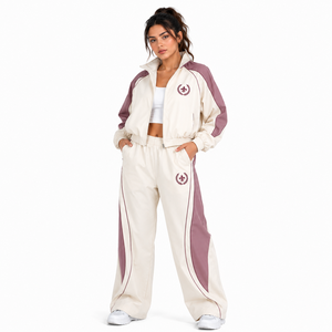 Conjunto de Chaqueta y Pantalones Deportivos Lisos Personalizables, Uniformes Deportivos Casuales de Marca Privada, Diseño 2026 - Product Image 5