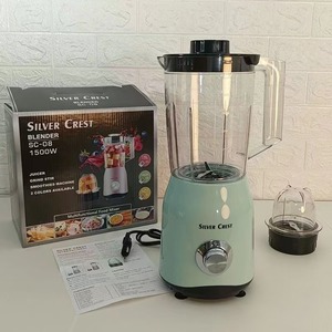 Mixeur multifonctionnel Silver Crest SC-08 1500W 2L, mixeur alimentaire, presse-agrumes électrique, mixeur à smoothies, boîtier en plastique, 5+ - Product Image 2