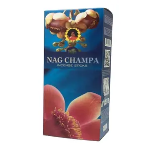 HEXA Dupa Baru Kualitas Terbaik NAG CHAMPA Stik Dupa Heksagonal Dupa Biru