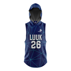 Jersey Deportivo Personalizado con Capucha y sin Mangas para Flag Football, Impresión Sublimada, Absorbe la Humedad, Uniformes Unisex para Flag Football 7v7 - Product Image 5
