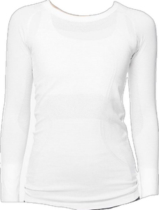 Camiseta de Lona Casual para Mujer, con Logotipo Personalizado, Manga Larga, Alta Calidad, Transpirable, Anti-Pilling, Color Sólido Personalizable - Product Image 4