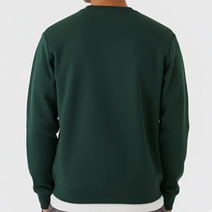 เสื้อสเวตเชิ้ตคอกลมทรงโอเวอร์ไซส์สำหรับผู้ชาย ดีไซน์โดดเด่นทันสมัย ผลิตจากผ้าฝ้าย 100% ระบายอากาศได้ดี เป็นมิตรต่อสิ่งแวดล้อม ทนทาน สวมใส่สบาย สีพื้น - Product Image 6