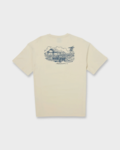 Camiseta de Hombre al por Mayor con Estampado Gráfico, Oversize, de Algodón, Estilo Urbano, Manga Corta, Cuello Redondo, Vintage Lavado, Hip Hop, Casual, a la Moda - Product Image 2