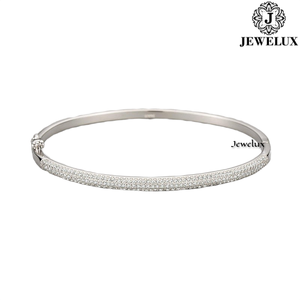 Jewelux Elegant Gold Plated Moissanite Tennis <b>Bracelet</b> <b>Adjustable</b> 925 Sterling Silver Daily Wear Gift Best Price - Product Image 1