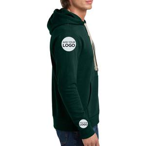 Sudadera con Capucha y Bolsillo, Manga Larga, con Logotipo Impreso en la Parte Delantera y Trasera - Product Image 1