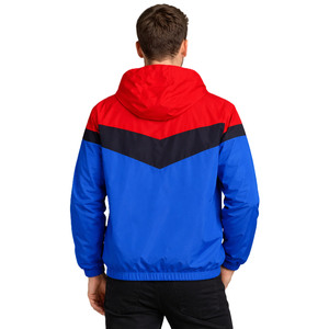 Custom Logo Design Color Block Windbreaker <b>jacket</b> for <b>men</b> <b>Lightweight</b> Quick Dry <b>Rain</b> <b>Jacket</b> Streetwear Wind Proof OEM Wholesale - Product Image 3
