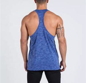 Camiseta Deportiva Personalizada para Hombre, Transpirable, Tejida, Ecológica, de Secado Rápido, Poliéster/Algodón, Estilo Casual para Gimnasio - Product Image 2