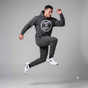 Custom Winter Unisex <b>Flared</b> Sweat suit Hoodie Set Midweight 400gsm Embroidery Regular Fit Pant Tracksuit Hooded Jogger - Product Image 3
