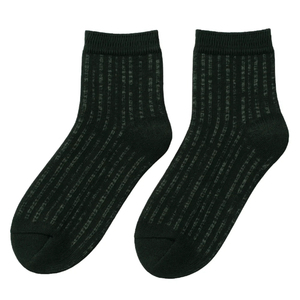 Hot Selling Fashion Sheer Rib Knit Crew Dress <b>Socks</b> 10 Pairs Quick Dry Men's <b>Winter</b> Customized Colors & Logo - Product Image 1