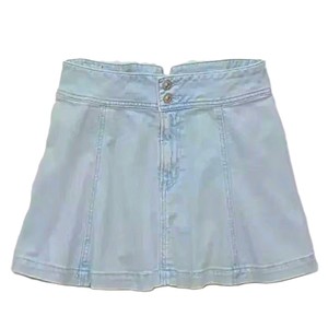 Dernière collection : Jupe sirène en jean coupe évasée personnalisée, de haute qualité, bleu délavé, pour femme de bureau - Product Image 1