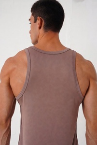 Men's Tank Top Men Gym Apparel Muscle Tank Top Bodybuilding Shirt Loose Fit <b>Light</b> men's Tank Top for Sale in Affordable Price - Product Image 5