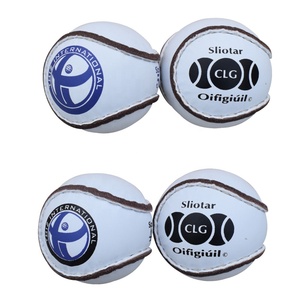 Balón de Hurling Personalizado OEM, Sliotar de Cuero PU con Núcleo de Corcho, Balón Gaélico para Entrenamiento y Partidos Profesionales, Sliotars GAA - Product Image 2