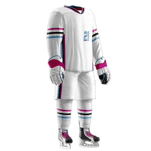 Wholesale Sublimation Custom Ice hockey Uniform Hot selling <b>top</b> quality OEM service Ice hockey Uniform - Product Image 2