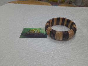 Colorido hecho a mano polaco madera joyería pulseras ratán brazaletes Luxe perla incorporada decoración del hogar regalos de cumpleaños - Product Image 4