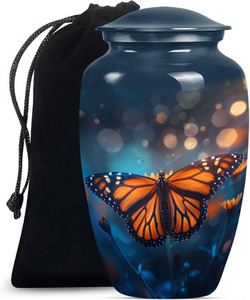 Urnes funéraires de style américain faites à la main de la meilleure qualité pour les cendres d'adultes, décoratives, pour hommes et femmes - Product Image 1