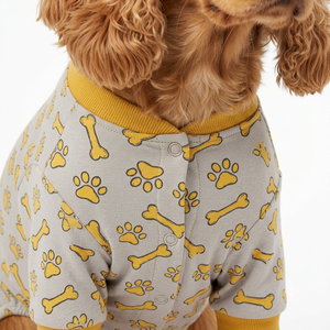 Custom <b>Pet</b> <b>Brushed</b> Fleece Pullover Hoodie Embroidered Patch Stars/Moons Pattern Classic Design All-Season Machine Washable - Product Image 6