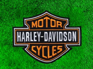 Juego de parches para motociclistas Harley Davidson – Diseño de escudo termoadhesivo para chaquetas y chalecos - Product Image 5