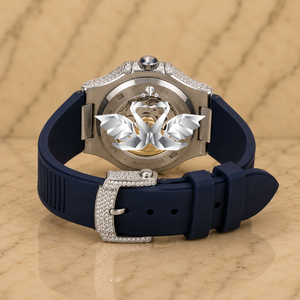 Premium Iced Out Moissanite Watch Men Luxury Full Diamond Bracelet Wristwatch - Product Image 4