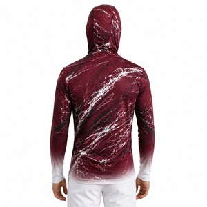 Camisa de Pesca de Secado Rápido para Hombre, 100% Poliéster, Manga Larga, Protección UV, Ligera, para Aventuras al Aire Libre - Product Image 3