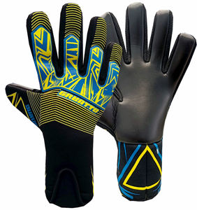 Gants de gardien de but unisexes de haute qualité en cuir PU pour l'extérieur avec protection des doigts et du pouce - Product Image 4