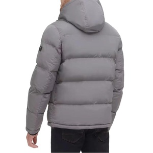 Men's Winter Puffer Jacket Thick <b>Warm</b> Cotton Padded Stand Collar Casual Coat Thick Men's Puffer Jacket <b>Warm</b> Cotton - Product Image 2