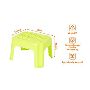 Wholesale Stackable Plastic Foot <b>Stool</b> Heavy Duty Weatherproof <b>Garden</b> Sitting Bench Eco Friendly Laundry <b>Stool</b> Bulk - Product Image 2