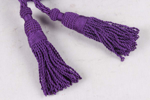 Customized OEM Coated Double <b>Braided</b> Metallic Dress Cords 100% Nylon High Tenacity Uniform & Garment <b>Accessories</b> - Product Image 2