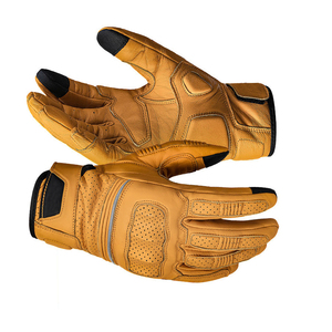 Gants de moto en cuir personnalisés à votre propre design - Meilleur prix - Écologiques, légers, respirants, à doigts complets - Product Image 3