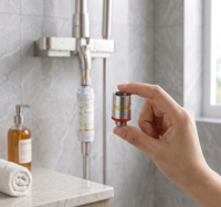 Módulo de Ducha con Tecnología Magnética de Cobre para Esterilización y Rendimiento Antibacteriano, Hecho en Corea, Principio de Faraday