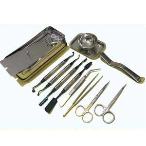 Kit de Caja de PRF Dental SI--D566, Instrumentos Manuales de Cirugía Ósea de Acero Inoxidable Clase I, Instrumentos Quirúrgicos para Implantes, Certificado CE, Salaar - Product Image 1