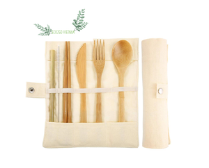 Hot Seller 2025 Bamboo <b>Cutlery</b> <b>Set</b>/ Reusable Bamboo <b>Cutlery</b> <b>Set</b>/ Bamboo <b>Cutlery</b> <b>Set</b> for <b>Travel</b> Made in Eco2go Vietnam - Product Image 3
