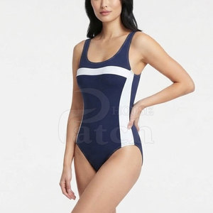 Traje de Baño Deportivo para Mujer, de Una Pieza, Personalizado, de Secado Rápido, Tejido Elástico, para Playa, Piscina, Entrenamiento Deportivo - Product Image 5