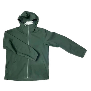 Veste coupe-vent softshell personnalisable de haute qualité pour l'hiver, avec blocs de couleur tendance et fermeture éclair, idéale pour l'extérieur - Product Image 4