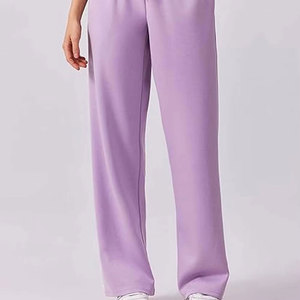 Conjuntos deportivos acampanados de moda para mujer, de corte relajado, ideales para ropa informal y un estilo urbano moderno. - Product Image 6