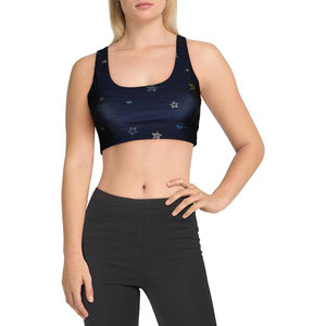 Ensemble d'entraînement respirant FITME SPORTS pour femmes, soutien élevé, coussinets de poitrine amovibles, bretelles larges, Spandex/Polyester - Product Image 2