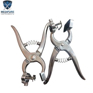 Pince à tatouer vétérinaire en acier inoxydable de qualité supérieure, outil d'identification du bétail pour le marquage des animaux d'élevage, instruments vétérinaires - Product Image 6