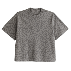 Bulk Graphic T-<b>Shirts</b> Oversized Streetwear Vintage <b>Leopard</b> <b>Print</b> Anti-Pilling <b>Men's</b> XS OEM ODM Supplier - Product Image 1