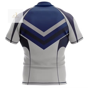 Jersey de Rugby Unisex de Moda 2025, Material de Poliéster, Disponible en Todas las Tallas, Servicio OEM - Product Image 3