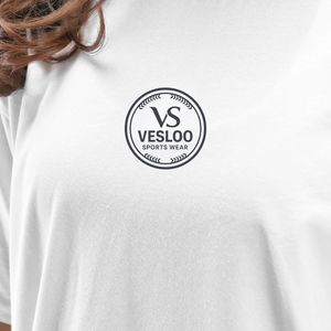 Camiseta Deportiva para Mujer, Color Blanco, Transpirable, Ligera, Informal, de Secado Rápido, para Fitness, Entrenamiento, Running y Actividades Deportivas - Product Image 4