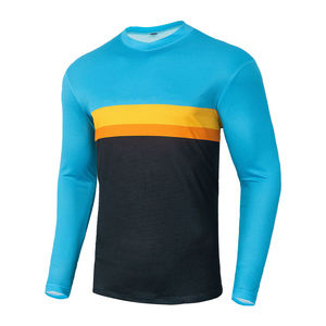 Traje de Ciclismo Personalizado de Manga Corta, Jersey Transpirable para Bicicleta de Montaña MTB, Ropa de Ciclismo de Verano para Hombre, Absorbente de Sudor - Product Image 6