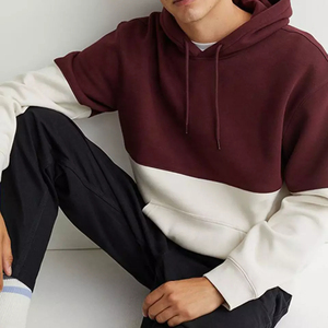 Men's Polyester/Cotton <b>Thick</b> <b>Fleece</b> Pullover Hoodie-Quick Dry & Breathable Winter Warmth for Urban Street Fashion Daily Wear - Product Image 4