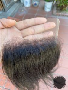 วิกผมตรงแบบมีลูกไม้ปิดสองชั้นทำจากเส้นผมจริงเวียดนาม100% - Product Image 2