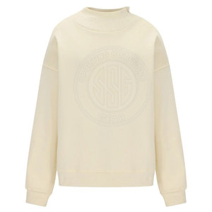 เสื้อสเวตเตอร์คอลึกสำหรับผู้หญิงเนื้อผ้านุ่มใส่สบายสไตล์ลำลองสำหรับสวมใส่ในชีวิตประจำวัน - Product Image 4
