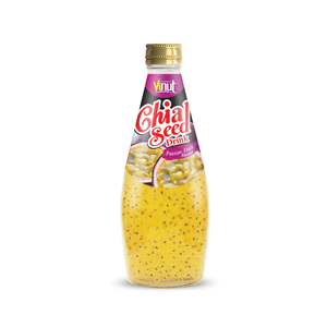 290ml Passion Chia Seed Drink - Vietnam, sin azúcar, Etiqueta Privada, OEM/ODM y precios de fábrica disponibles - Product Image 1