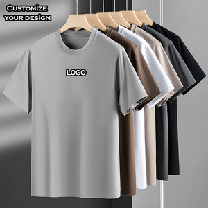 เสื้อยืดคอกลมแขนสั้นทรงปกติสำหรับผู้ชาย ผ้าฝ้าย 100% คุณภาพสูงจากผู้ผลิต พิมพ์ลายดิจิตอลโลโก้ตามสั่ง ระบายอากาศได้ดี - Product Image 2