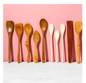 Utensilios para Ensaladas Hechos a Mano, Ecológicos, Aptos para Lavavajillas, para Cocina, Hechos en India - Product Image 3